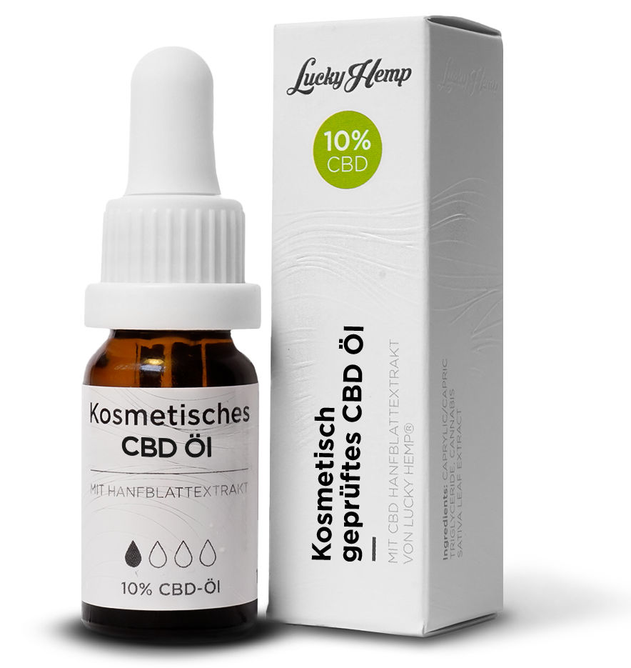10% CBD-olie – Lucky PURE®
