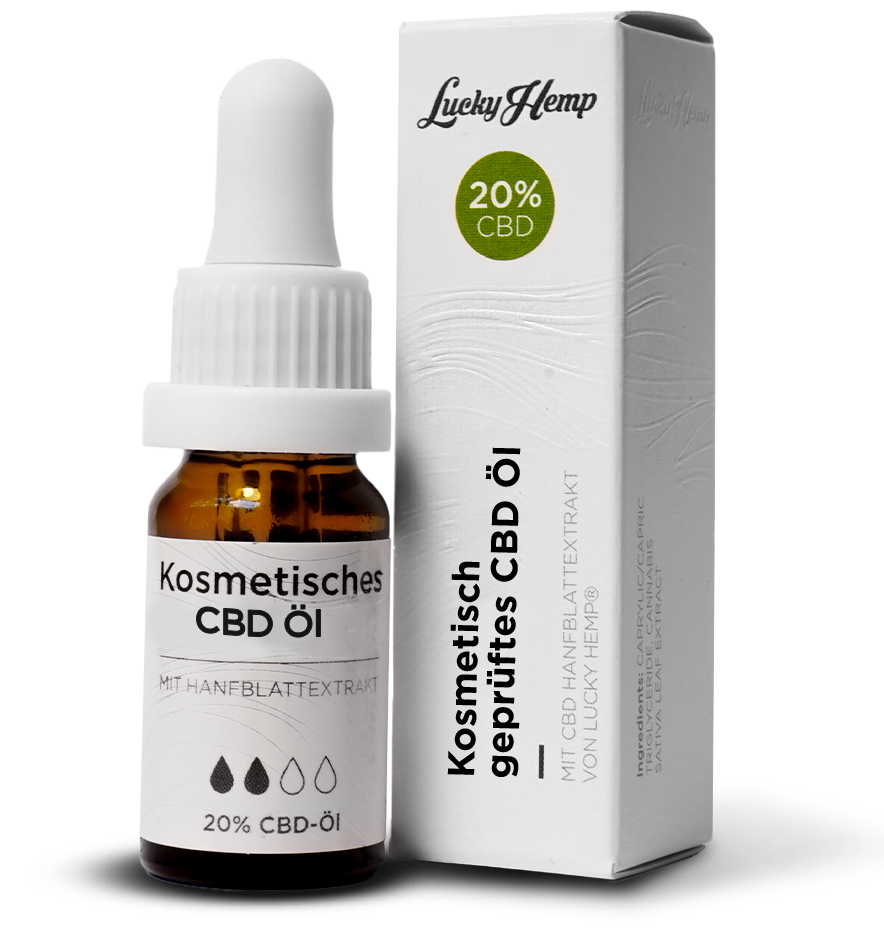 20% CBD-olie - Lucky PURE®