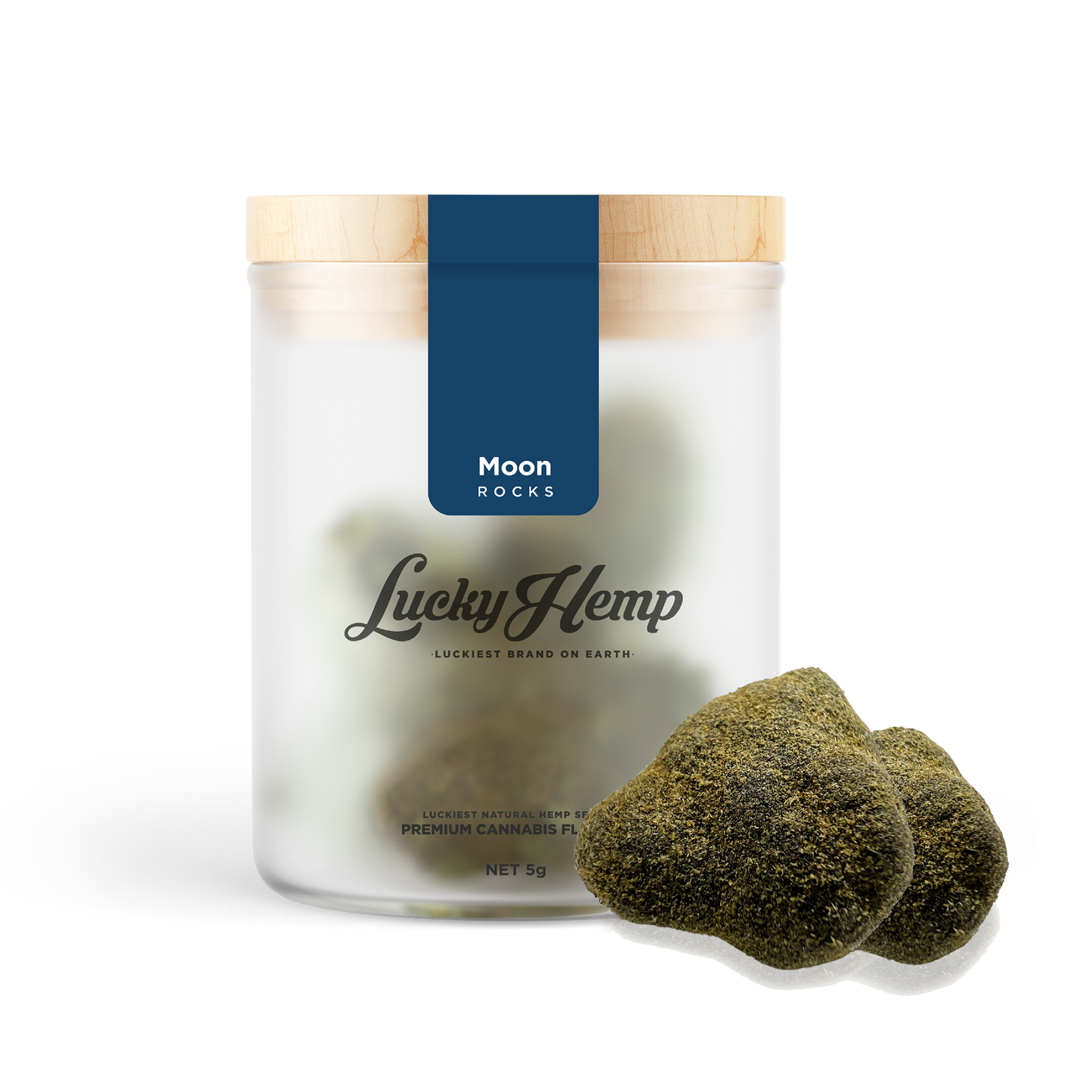 Moon Rocks 60% CBD Blüten Lucky Hemp
