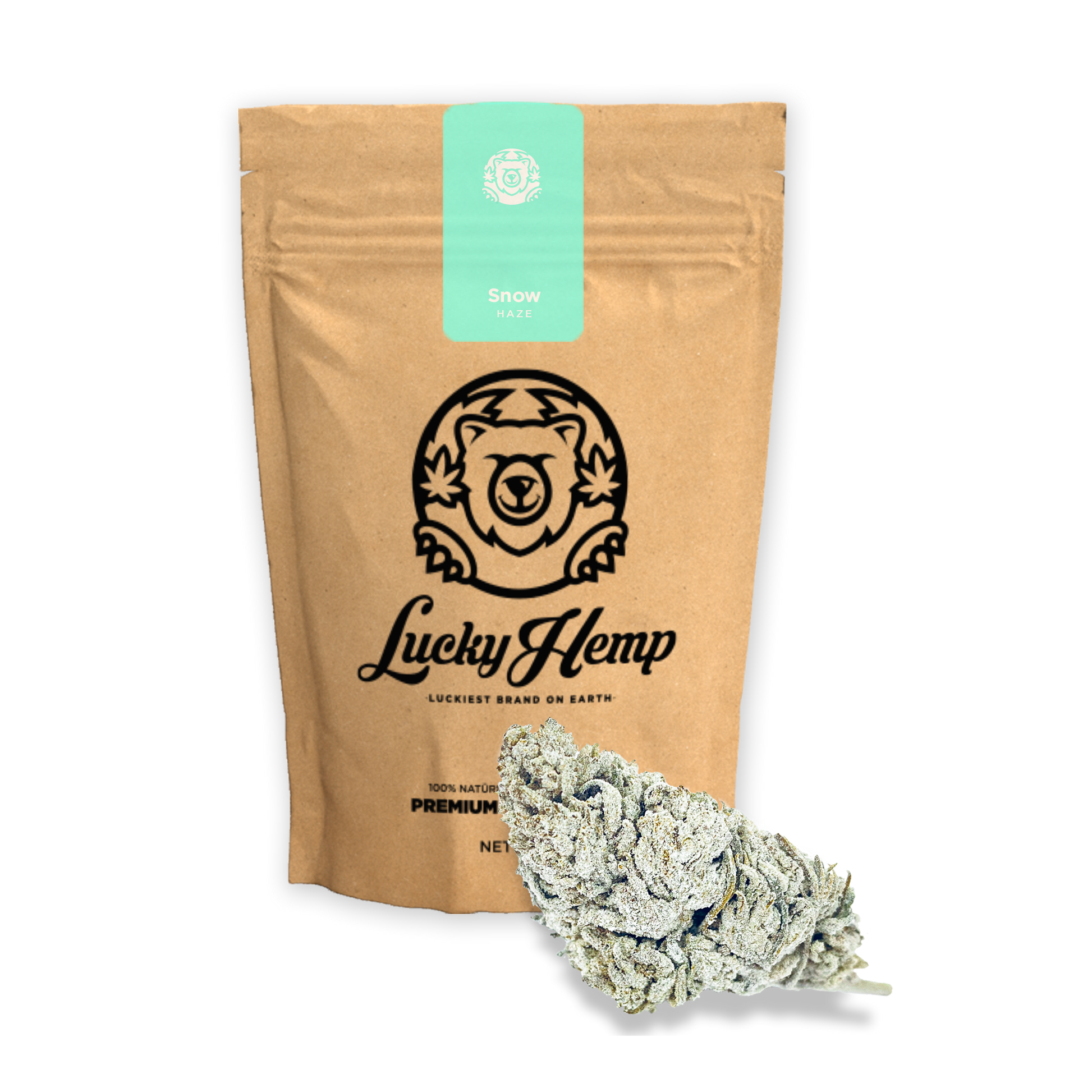 Snow Haze® 41% CBD Ökopack Blüten Lucky Hemp