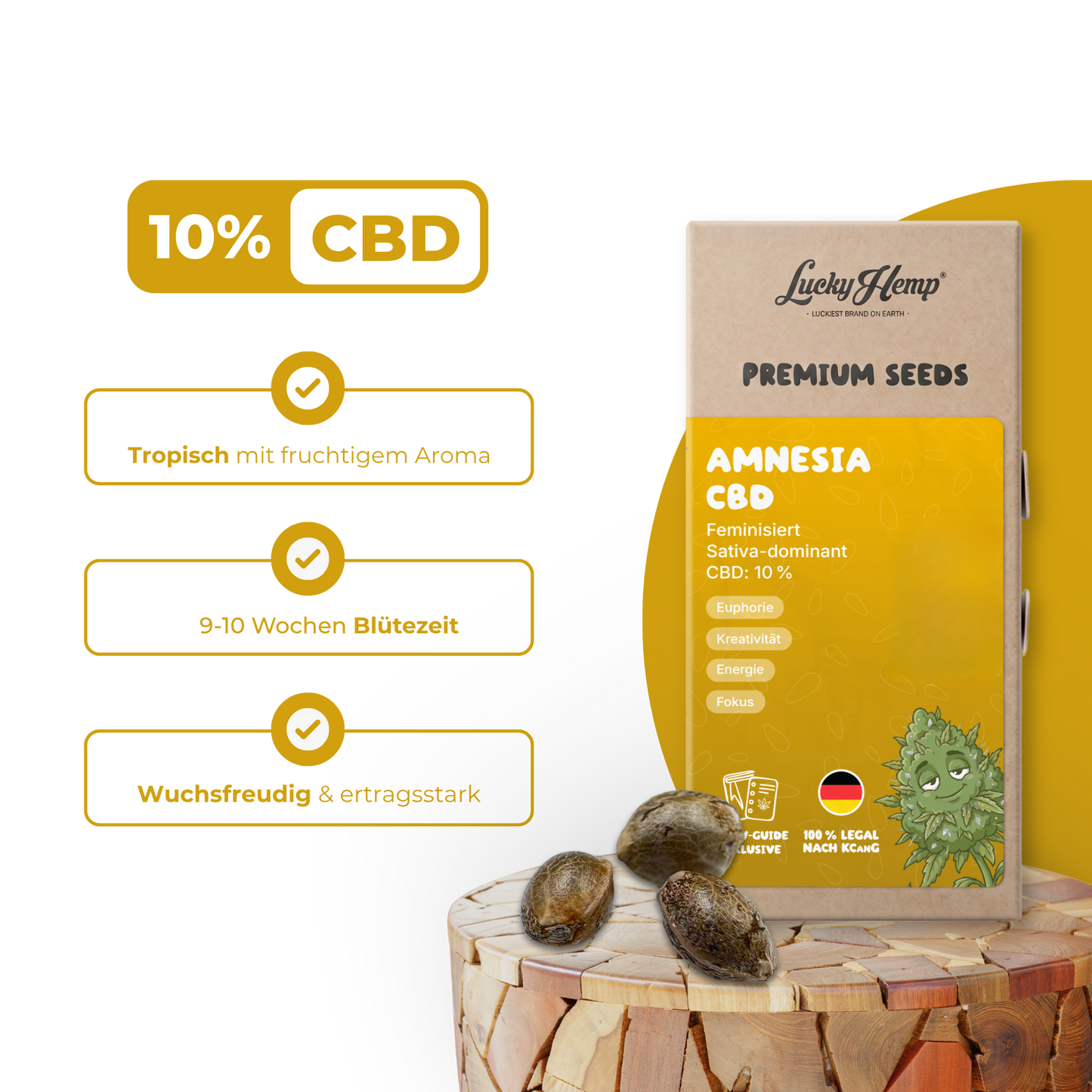 Amnesia CBD Samen Feminisiert