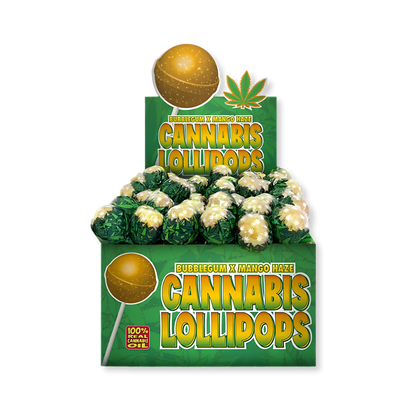 Cannabis Lollipop Edibles Lucky Hemp Mango Haze