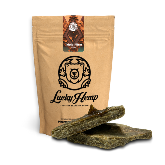 Triple Filter Hash Blüten Lucky Hemp