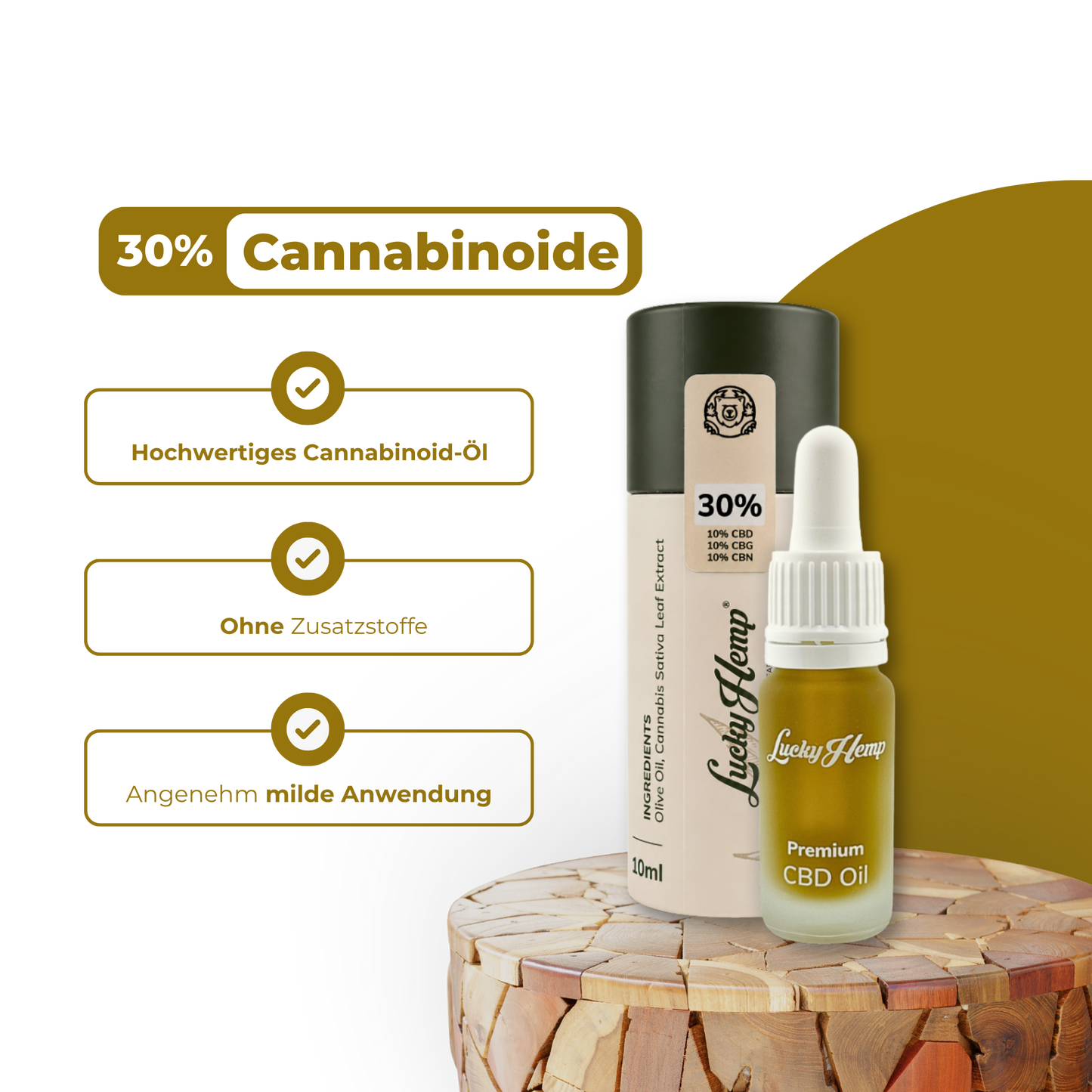 30% Cannabinoid-Öl