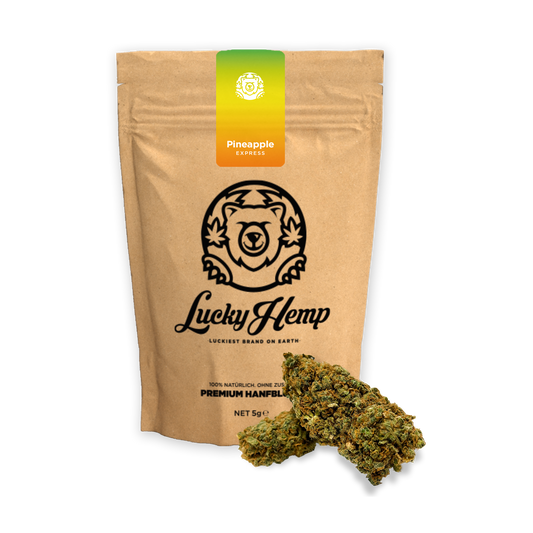 California Pineapple Express Ökopack Blüten Lucky Hemp