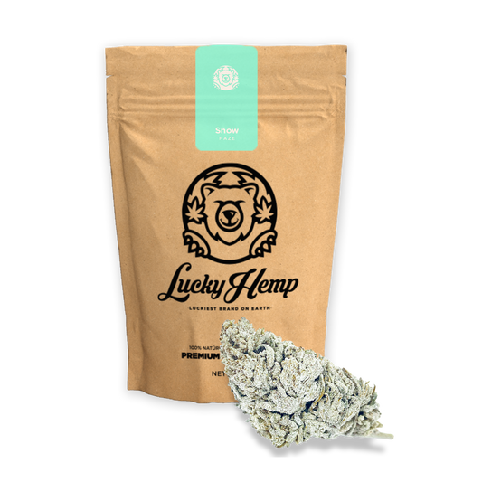 Snow Haze® 41% CBD Ökopack Blüten Lucky Hemp